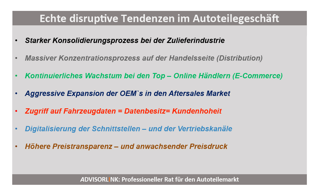 Chart Echte disruptive Faktoren 2018